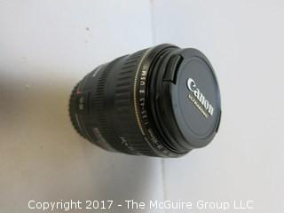 Canon zoom lens: 28-105mm