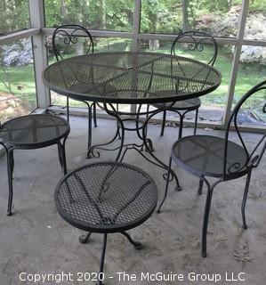 Patio Set and small side table