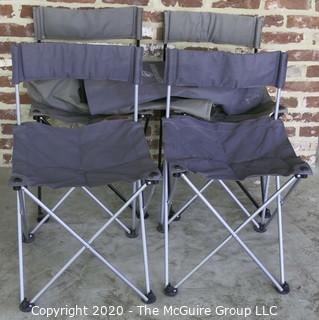 2 sets of (2) sport fold up chairs