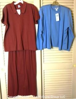 Women's Knit Dress and Twin Set by Pendelton, New with Tags.  Size XL.