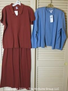 Women's Knit Dress and Twin Set by Pendelton, New with Tags.  Size XL.