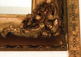 20 x 20" Acanthus Leaf Gilt Wall Mirror