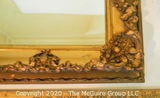 20 x 20" Acanthus Leaf Gilt Wall Mirror