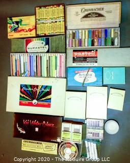 Collection of Artists' supplies