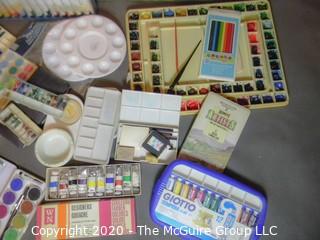 Large Collection of Artist Supplies