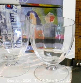 (12) Primavera de Cristallo Clear Glasswares