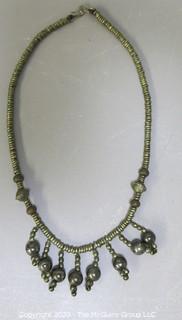 Metal Bead Necklace