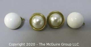 (2) Pair of Ladies Clip Earrings; including Napier