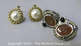 (2) Pair of Ladies Earrings; including Napier