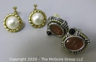 (2) Pair of Ladies Earrings; including Napier