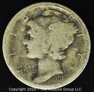 1917 Mercury Dime