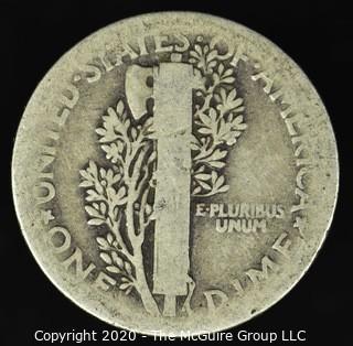 1918 Mercury Dime