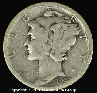 1920-D Mercury Dime