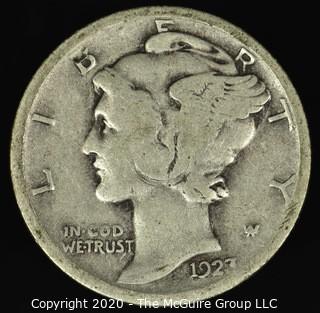 1923 Mercury Dime