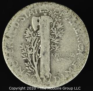 1925 Mercury Dime