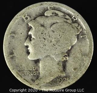 1925 Mercury Dime