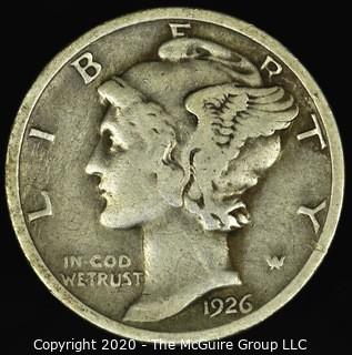 1926-D Mercury Dime