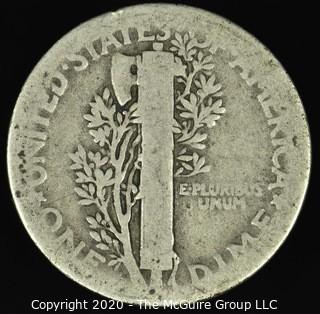 1927 Mercury Dime