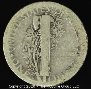 1927-S Mercury Dime