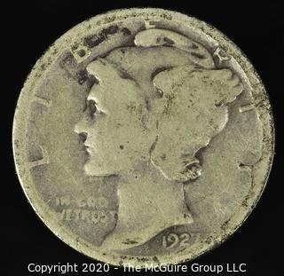 1927-S Mercury Dime