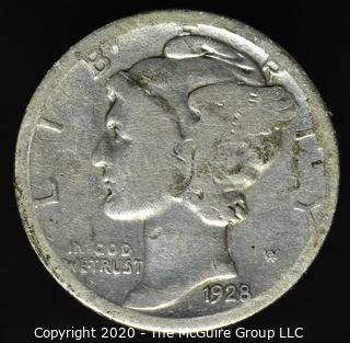 1928-D Mercury Dime