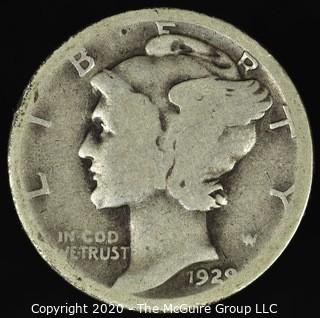 1929-D Mercury Dime