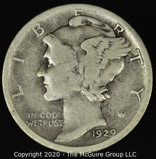 1929-S Mercury Dime