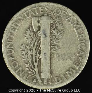 1931-S Mercury Dime