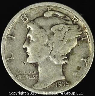 1935 Mercury Dime