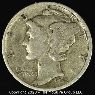 1935-D Mercury Dime