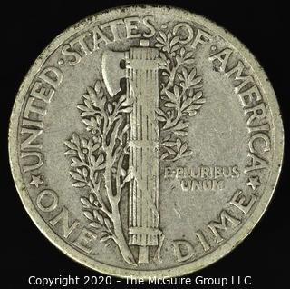 1936 Mercury Dime