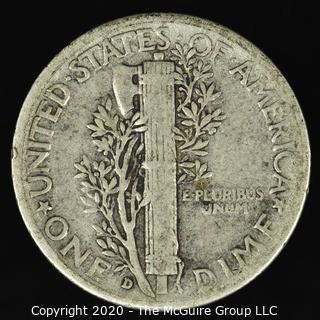 1936-D Mercury Dime