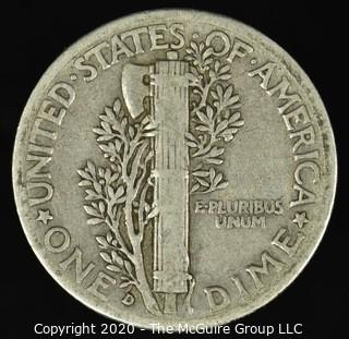 1937-D Mercury Dime