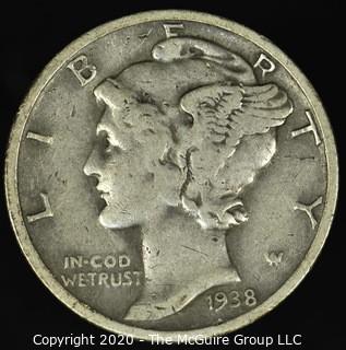 1938-S Mercury Dime