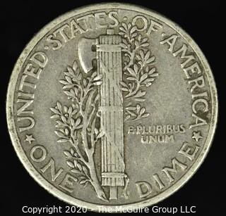 1939 Mercury Dime