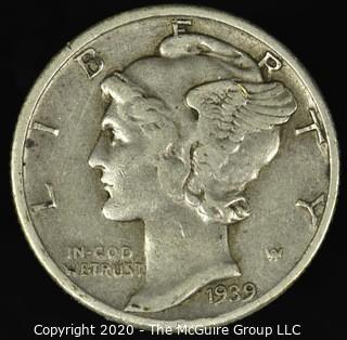 1939 Mercury Dime