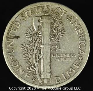 1939-D Mercury Dime