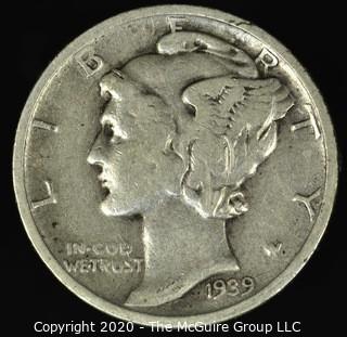 1939-S Mercury Dime