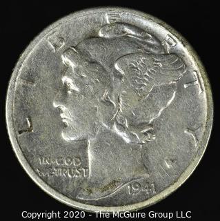 1941 Mercury Dime