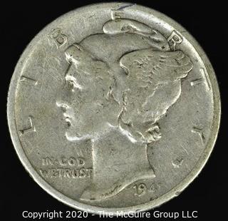 1941-S Mercury Dime