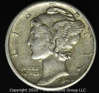 1942-D Mercury Dime