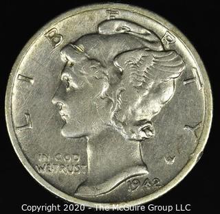 1942-S Mercury Dime