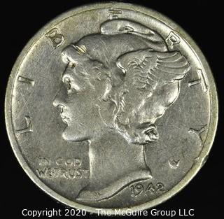 1942-S Mercury Dime