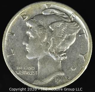 1942-S Mercury Dime