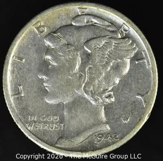 1942-S Mercury Dime