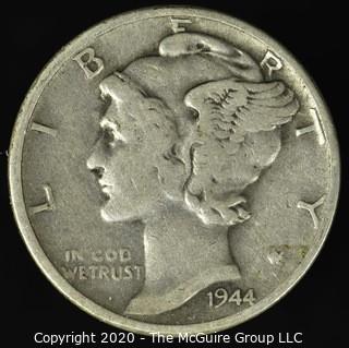 1944 Mercury Dime