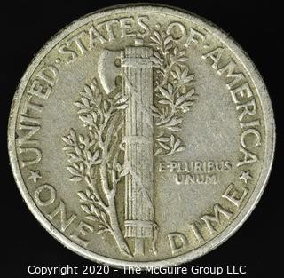 1945 Mercury Dime