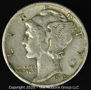 1945 Mercury Dime