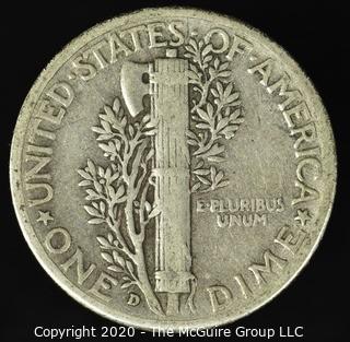 1945-D Mercury Dime