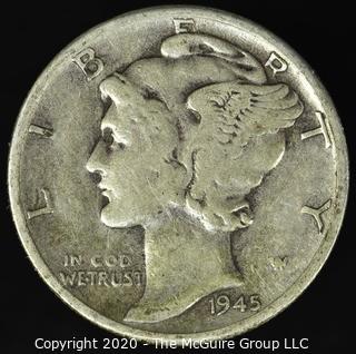 1945-D Mercury Dime